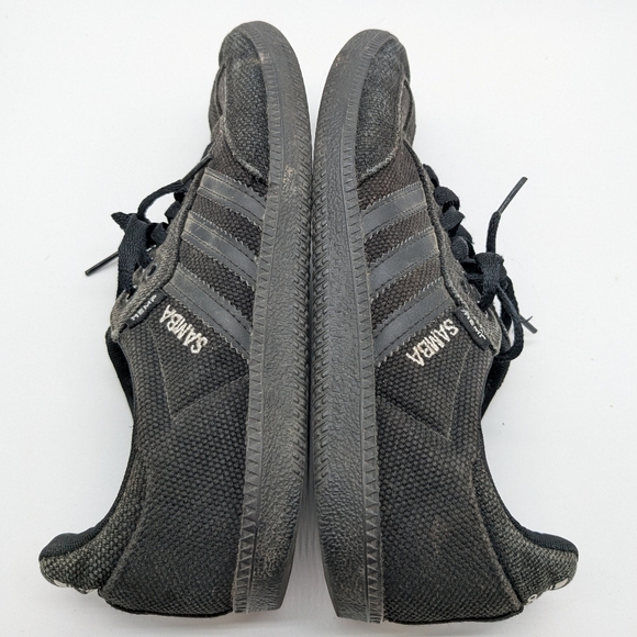 Adidas Shoes Mens Size 8 Samba Hemp Black Athletic Trainer Athletic G66768 E002 - Picture 3 of 15